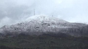 Tunceli’nin yüksek kesimleri beyaza büründü
