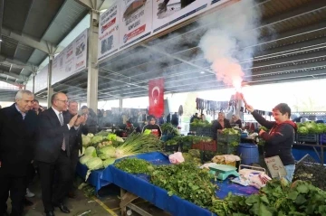 Turgutlu’nun yeni ve modern pazar yeri Cuma Pazarı kapılarını açtı