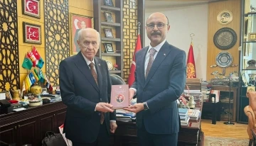 Türk Eğitim-Sen Genel Başkanı Geylan’dan, MHP Genel Başkanı Bahçeli’ye ziyaret
