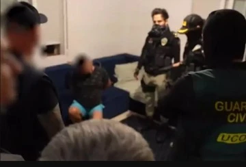 Türk polisinden İspanya'da operasyon: İşte o görüntüler! 