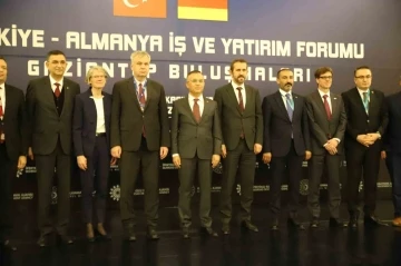 Türkiye-Almanya İş ve Yatırım Forumu Gaziantep’te düzenlendi
