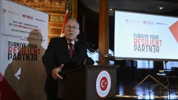 "Türkiye Yüzyılı Yatırım Resepsiyonu" Washington'da gerçekleştirildi