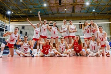 U18 Kadın Voleybol Milli Takımı, Litvanya’yı 3-1 mağlup etti