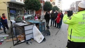 Kazada tartışan sürücüleri polis ayırdı