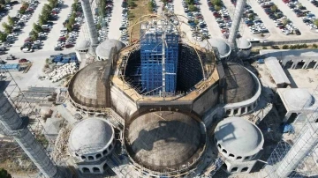 Uludağ Üniversitesi’ndeki caminin kaba inşaatı bitiyor