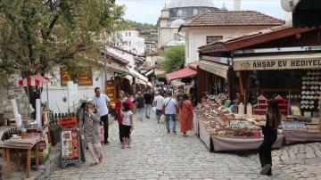 UNESCO kenti Safranbolu'da hafta sonu yoğunluğu