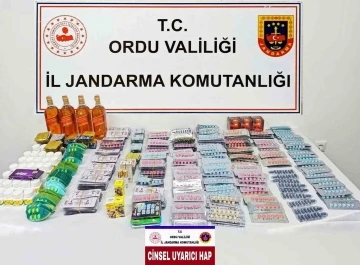 Ünye’de uyuşturucu hap operasyonu
