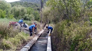 Üreten köylüye sulama desteği
