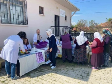 Uşak’ın köylerinde halk sağlığı günleri devam ediyor
