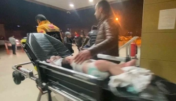 Bursa'da 11 aylık bebeğin üzerine kaynar su döküldü 