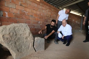 Vali Dağlı’dan Ortaköy antik kentinde inceleme
