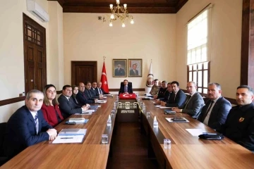 Vali Kızılkaya başkanlığında ‘Seçim Güvenliği’ toplantısı gerçekleşti
