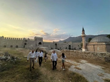 Vali Pehlivan’dan Mamure Kalesi ve Anemurium Antik Kenti’ne ziyaret
