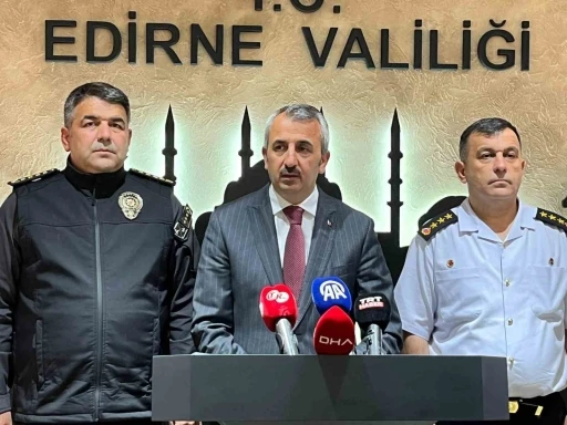 Vali Sezer: &quot;Edirne göçmen rotası olmaktan çıktı&quot;
