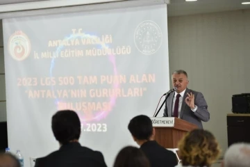 Vali Yazıcı:&quot;Antalya’nın LGS’de giderek artan bir başarı grafiği var&quot;
