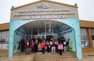 Van Büyükşehir Belediyesinden ‘Hayvanları Koruma Günü’ne özel etkinlik
