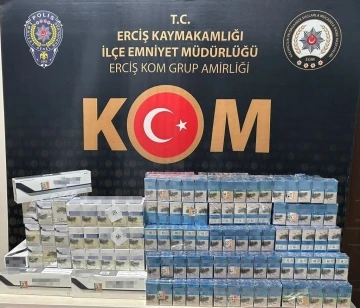 Van’da 2 bin 930 paket kaçak sigara ele geçirildi
