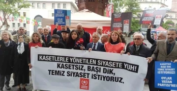 Vatan Partisi Bursa İl Başkanı Çınar: &quot;Kemel Kılıçdaroğlu kasetle cumhurbaşkanı yapılmak isteniyor&quot;