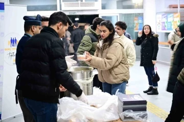 Vize sınavları haftasında çorbalar Güder’den
