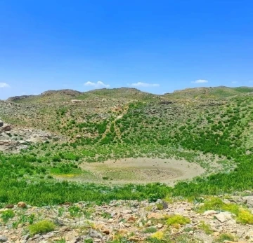 Yaban hayvanlarının can suyu olan Zoveser Gölü kurudu
