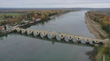 Yağışlar Trakya'daki nehirlerin debilerini artırdı