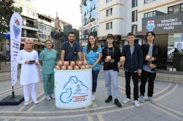 Yalova Belediyesi sokak hayvanları için mama dağıttı
