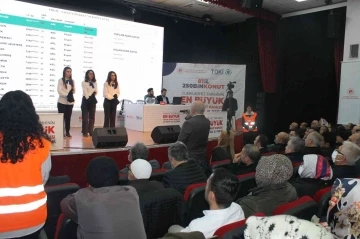 Yalova’da 800 konut için kuralar çekildi
