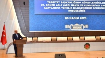 Yargıtay Başkanı Akarca: Savaş suçlularının hukuk önünde hesap vereceklerine inanıyorum