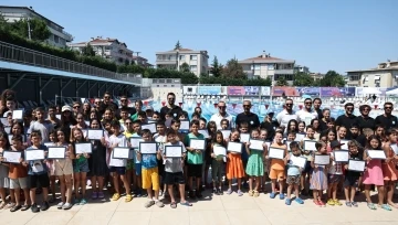 Yaz Spor Okulları’nda sertifika heyecanı
