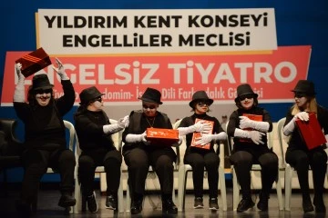 Yıldırım'da 'Engelsiz tiyatro' 