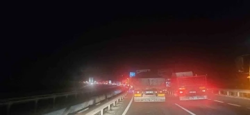 Yol çalışması sürücüleri isyan ettirdi, 10 kilometrelik araç konvoyu oluştu
