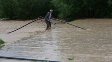 Yozgat’ta sel tarım arazilerine zarar verdi
