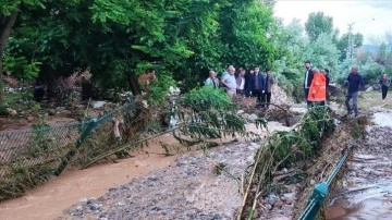 Yozgat'ta sağanak etkili oldu