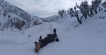 Yüksek kesimlerde kar kalınlığı 1 metreye yaklaştı: 95 yerleşim yerine ulaşım sağlanamıyor
