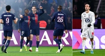 Yusuf Yazıcı'nın golü Lille'e yetmedi, 3 puan PSG'nin