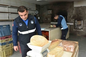 Zabıta ekiplerinden fırınlara denetim
