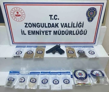 Zonguldak’ta uyuşturucu operasyonu: 4 kişi tutuklandı